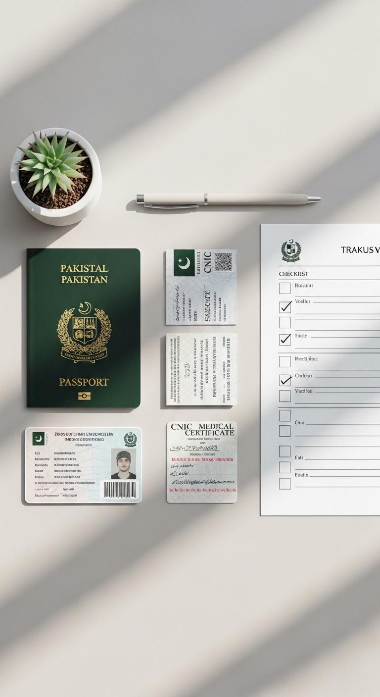 Documents for Hajj 2026 from Pakistan